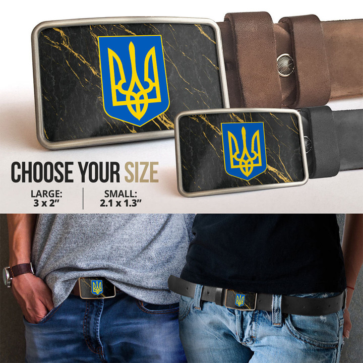1sttheworld Belt Bucker - Ukraine Belt Bucker A7 | 1sttheworld