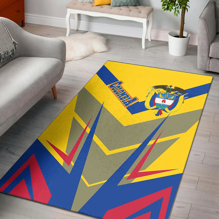 1sttheworld Area Rug - Colombia Sporty Style Area Rug | africazone.store
