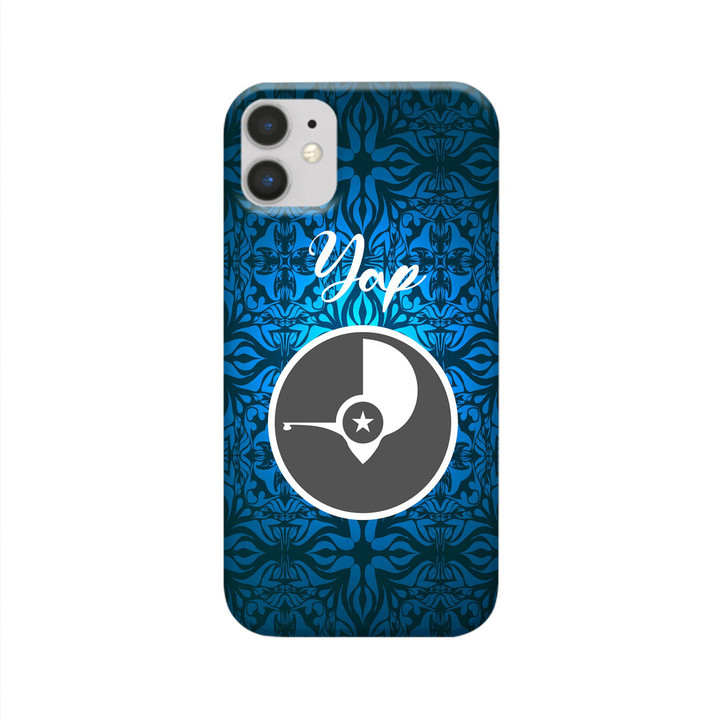 1stthewrold Phone Case - Yap Polynesian Cyan Phone Case A35