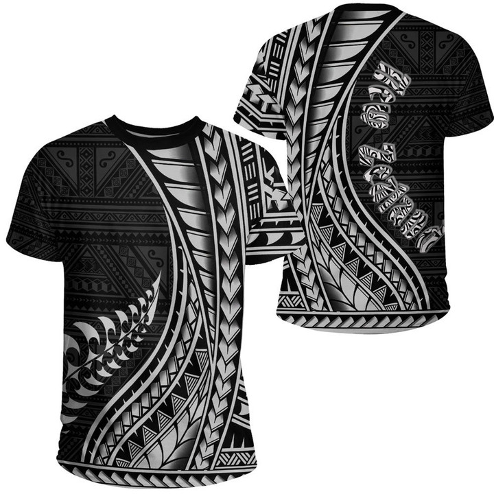 Maori Fern T-shirt A95 | 1sttheworld