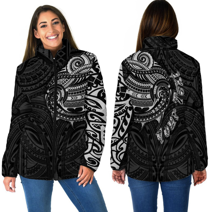 Maori Gerelateerde Women Padded Jacket A95 | 1sttheworld