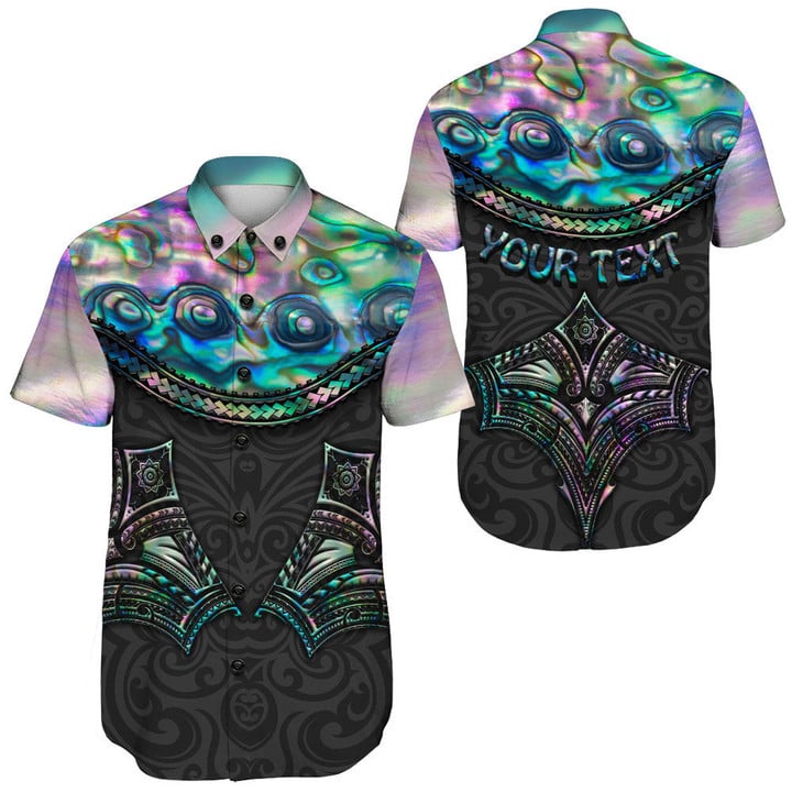 Maori Devil Fish Shell Short Sleeve Shirt A95 | 1sttheworld