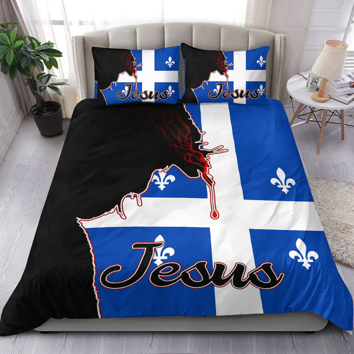 1sttheworld Bedding Set - Canada Of Quebec Jesus Bedding Set A7 | 1sttheworld
