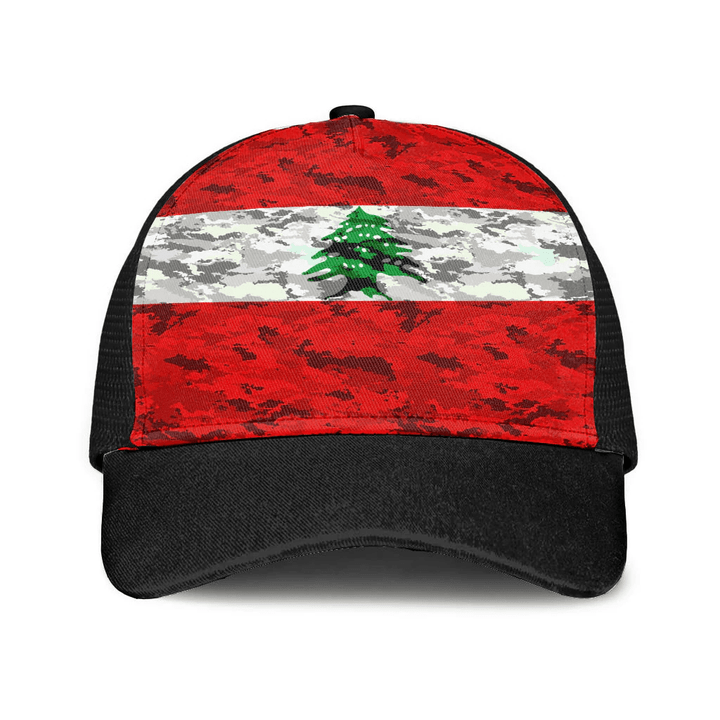 1sttheworld Cap - Lebanon Mesh Back Cap - Camo Style A7 | 1sttheworld