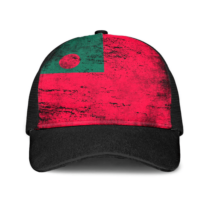 1sttheworld Cap - Bangladesh Mesh Back Cap - Special Grunge Style A7 | 1sttheworld