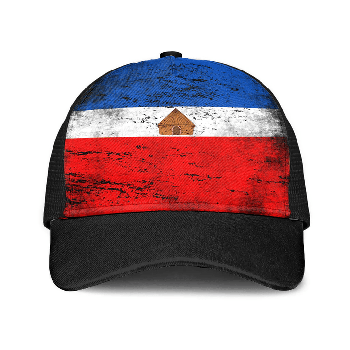 1sttheworld Cap - Ethiopia Of The Southern Nations Nationalities And Peoples Region Mesh Back Cap - Special Grunge Style A7 | 1sttheworld