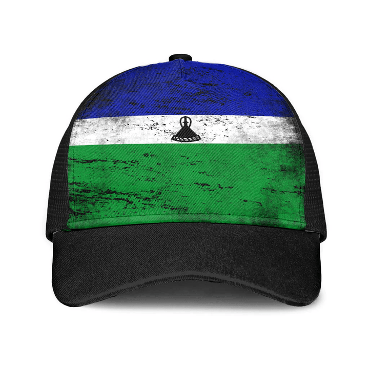 1sttheworld Cap - Lesotho Mesh Back Cap - Special Grunge Style A7 | 1sttheworld