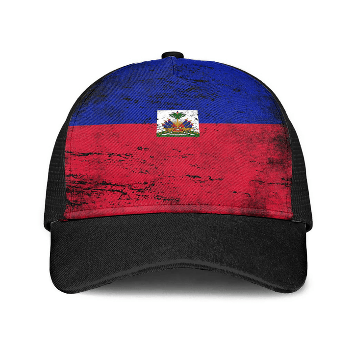 1sttheworld Cap - Haiti Mesh Back Cap - Special Grunge Style A7 | 1sttheworld