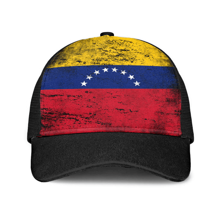 1sttheworld Cap - Venezuela Mesh Back Cap - Special Grunge Style A7 | 1sttheworld