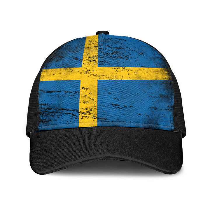 1sttheworld Cap - Sweden Mesh Back Cap - Special Grunge Style A7 | 1sttheworld