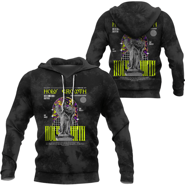 1sttheworld Clothing - Holy Growth - Zip Hoodie A7 | 1sttheworld