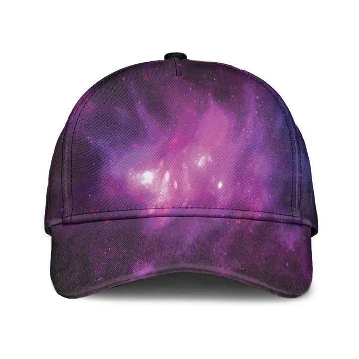 1sttheworld Cap - Beautiful Colorful Space Nebula Background Classic Cap Galaxy A35