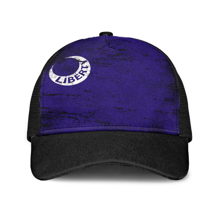 1sttheworld Cap - Flag Of Fort Moultrie South Carolina Mesh Back Cap - Special Grunge Style A7 | 1sttheworld