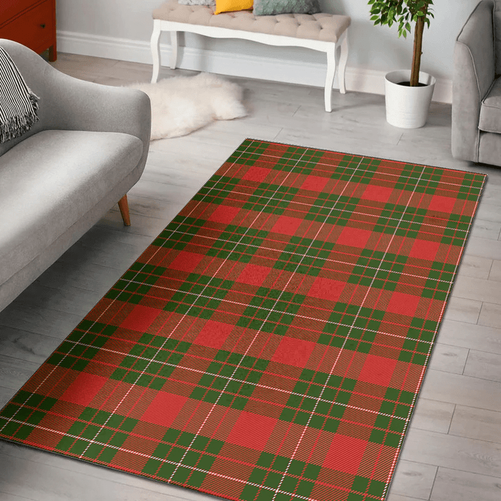 1sttheworld Area Rug -  Christmas and New Year Tartans Area Rug | 1sttheworld
