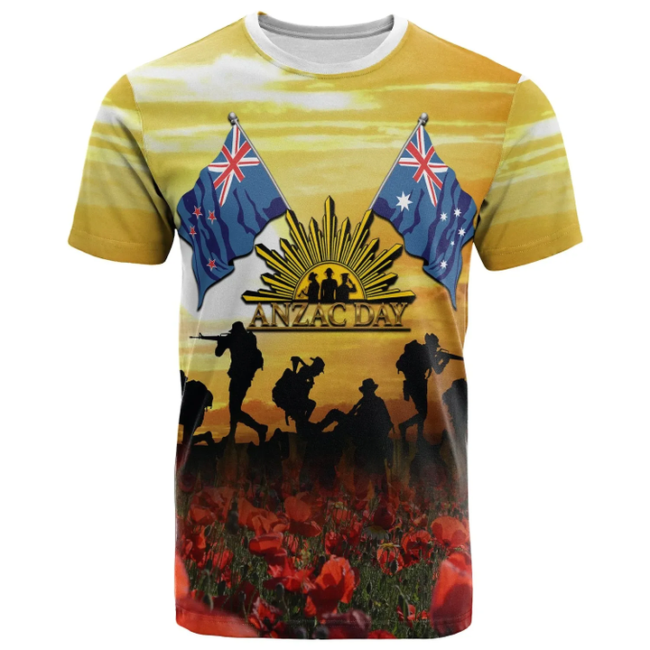 Australia Anzac T-shirt - Australian and New Zealand Army Corps - BN18