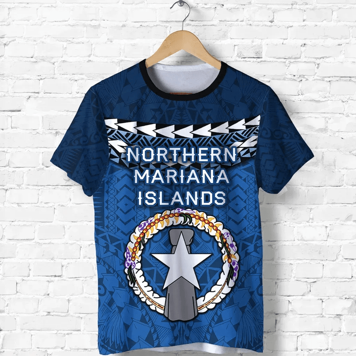 Northern Mariana Islands Polynesian T Shirt - Vibes Version K8