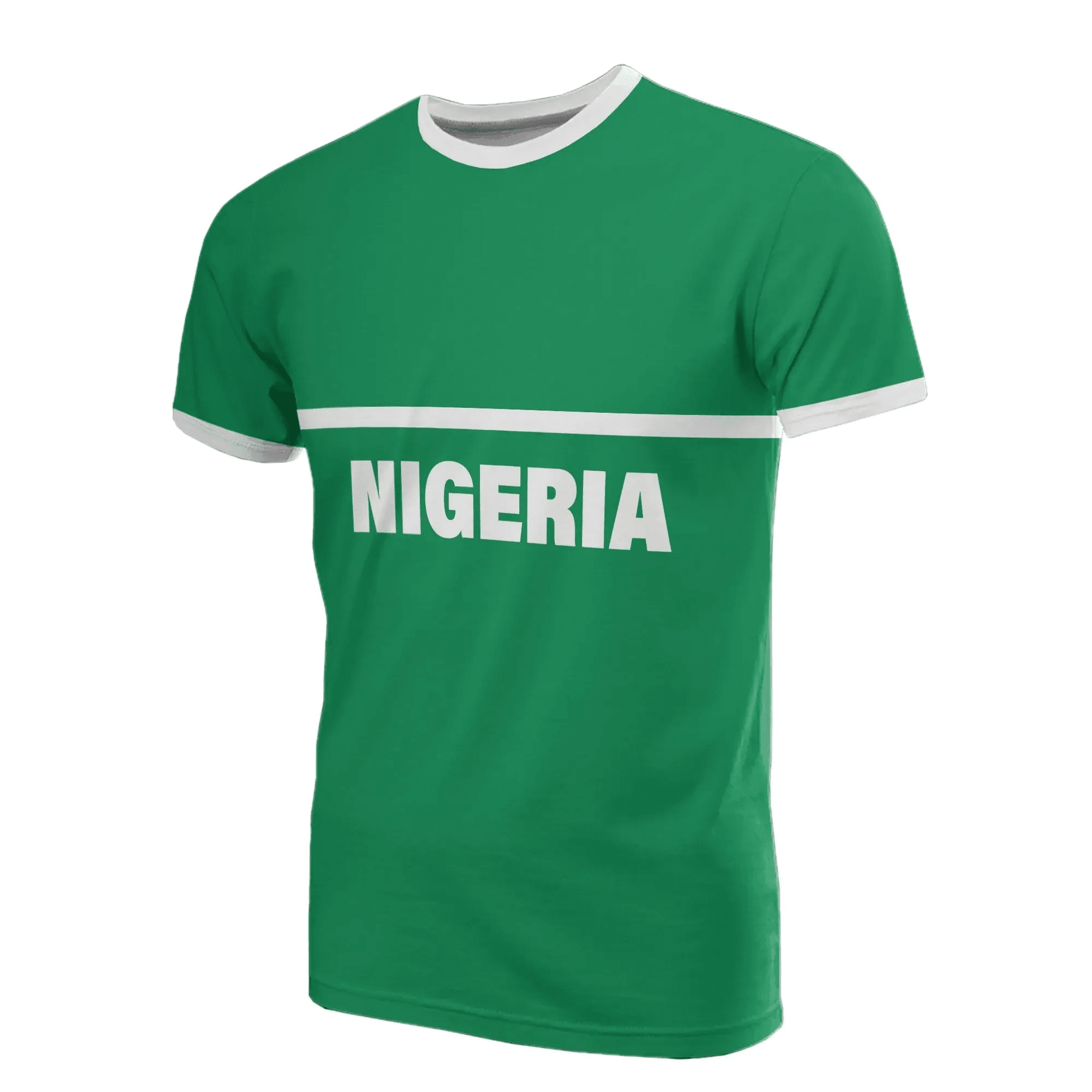 Nigeria T-Shirt - Horizontal Style - BN12