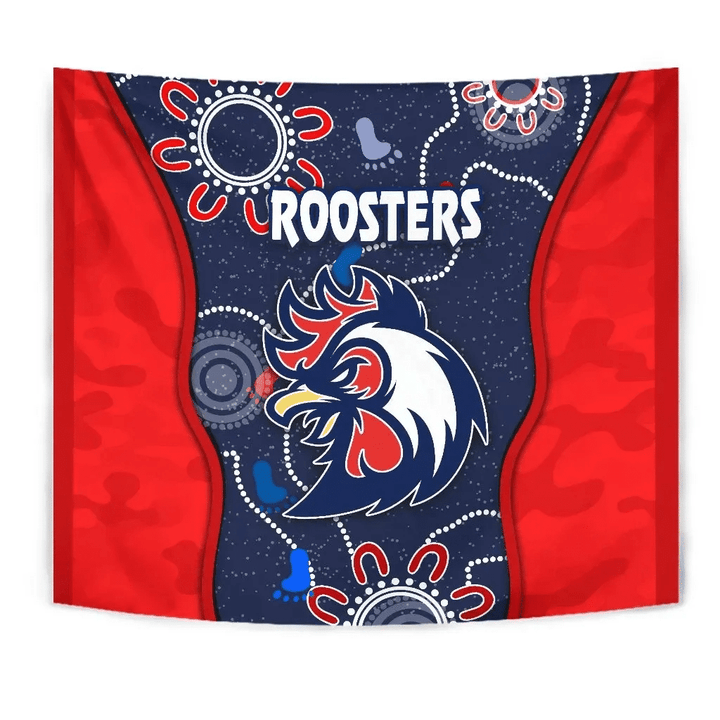 Sydney Tapestry Roosters Anzac Day Unique Indigenous A7