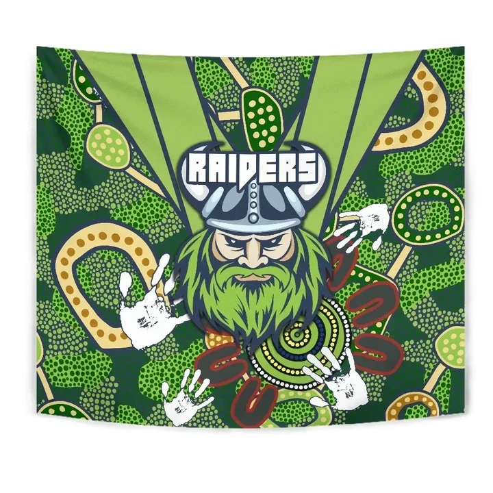Raiders Tapestry Canberra Indigenous A7