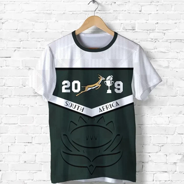 South Africa Springbok Champion 2019 T Shirt K4 | Lovenewzealand.co
