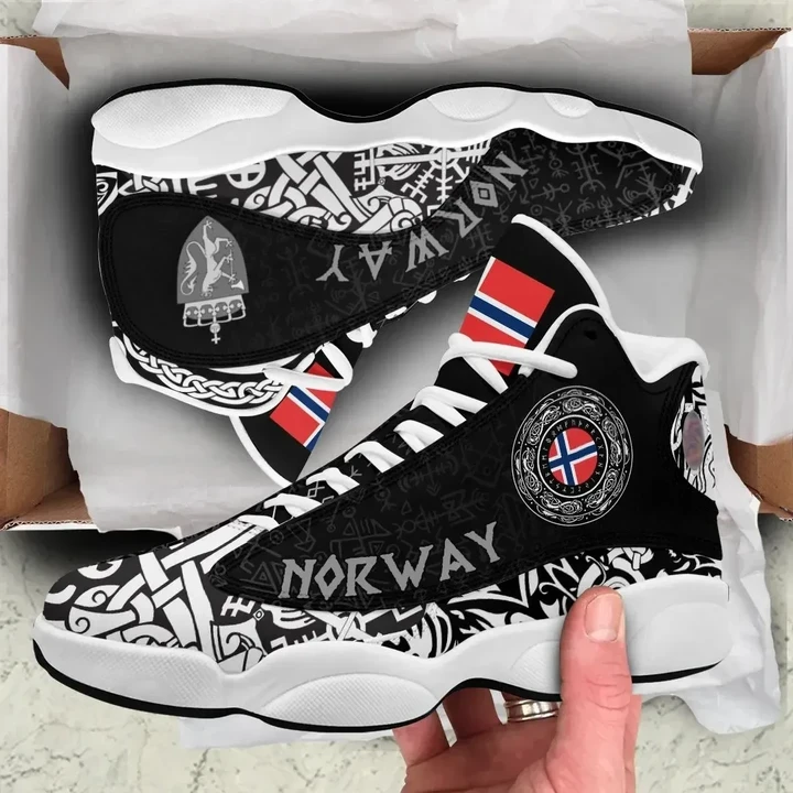 1sttheworld - Norway Coat Of Arms High Top Sneakers Shoes A31