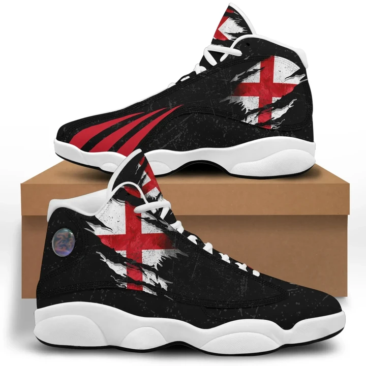 England In Me High Top Sneakers Shoes - Special Grunge Style A31