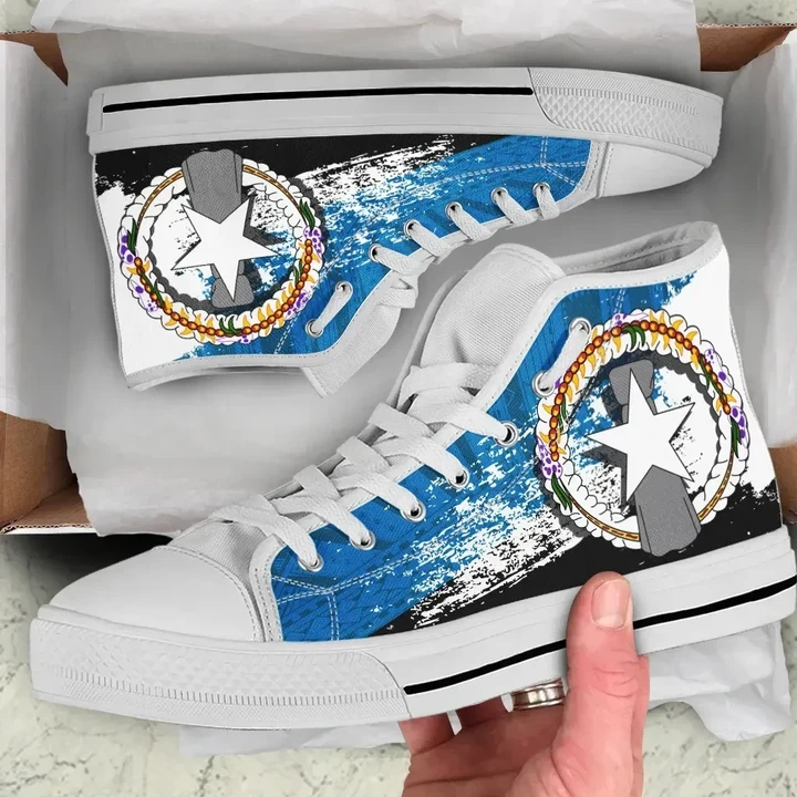 Northern Mariana Islands Special High Top Shoes A7
