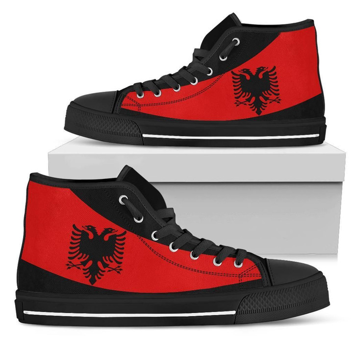 Albania High Top Shoe Special Flag A21