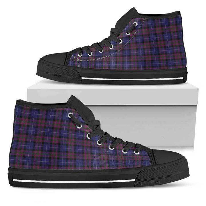 1sttheworld Shoes - Pride of Scotland Tartan High Top Shoes A7