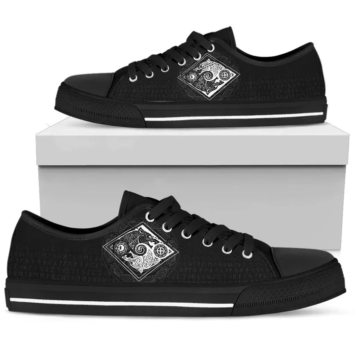 Vikings Low Top Shoe The Wolves Skoll And Hati A31