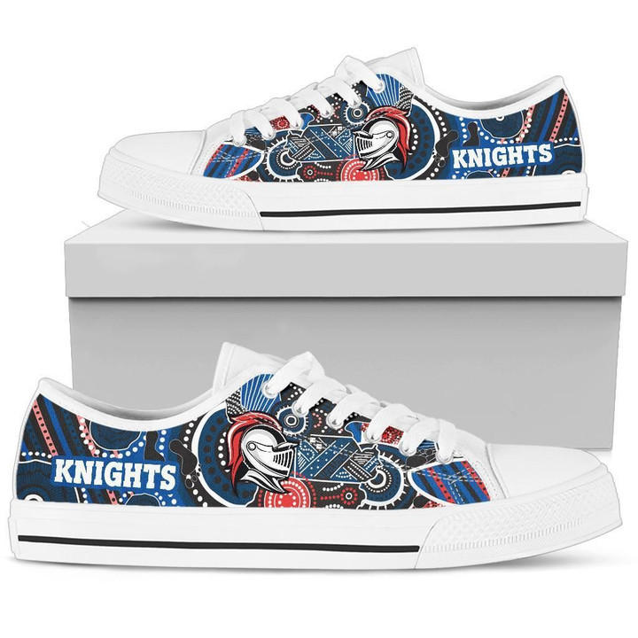 Knights Low Top Shoe Newcastle Aboriginal Horizontal Style A7