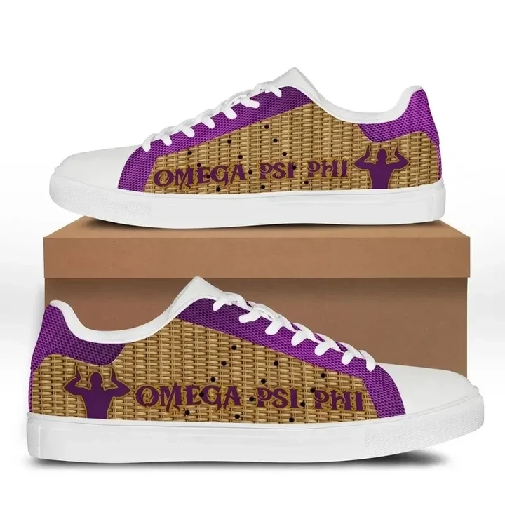 Hand Sign Omega Psi Phi Three Rows Of Slatted Shoes