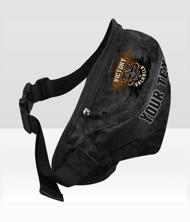 Fanny Pack - Victory Or Valhalla Norse Fanny Pack A7 | 1sttheworld