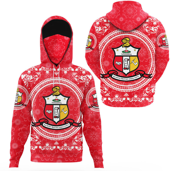 Kappa Alpha Psi Floral Pattern Hoodie Gaiter A35 | africazone.store