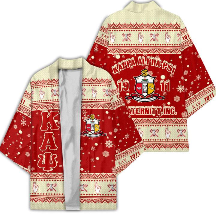KAP Nupe Christmas Kimono A31 | Gettee Store