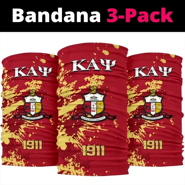 Bandana 3-Pack - KAP Nupe - Spaint Style J89 | Gettee.com
