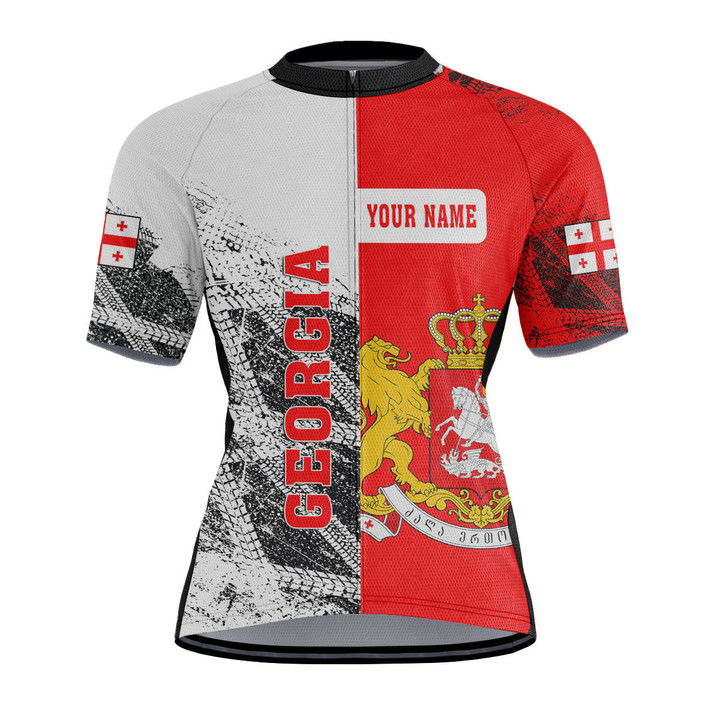 1sttheworld Clothing - (Custom) Georgia Raglan Men's Cycling Jersey A31