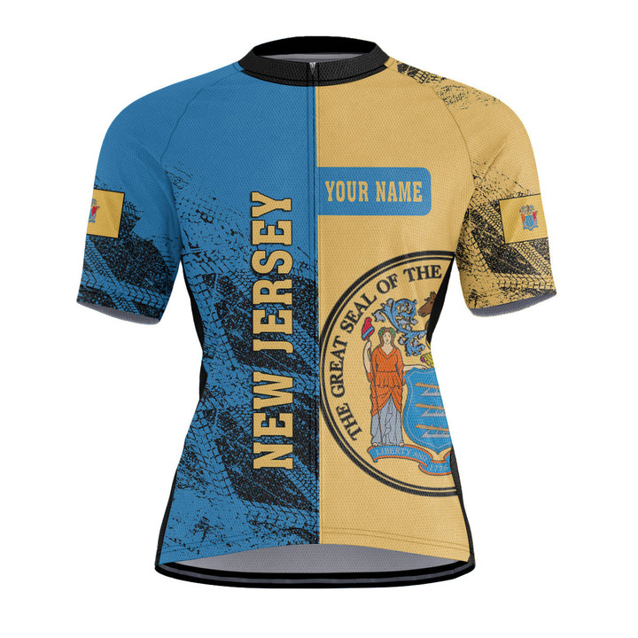 1sttheworld Clothing - (Custom) New Jersey Raglan Men's Cycling Jersey A31
