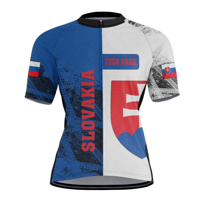 1sttheworld Clothing - (Custom) Slovakia Raglan Men's Cycling Jersey A31