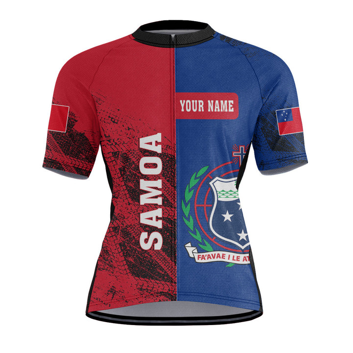 1sttheworld Clothing - (Custom) Samoa Raglan Men's Cycling Jersey A31