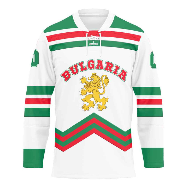 1sttheworld Clothing (Custom) - Bulgaria Sport Hockey Jersey A35