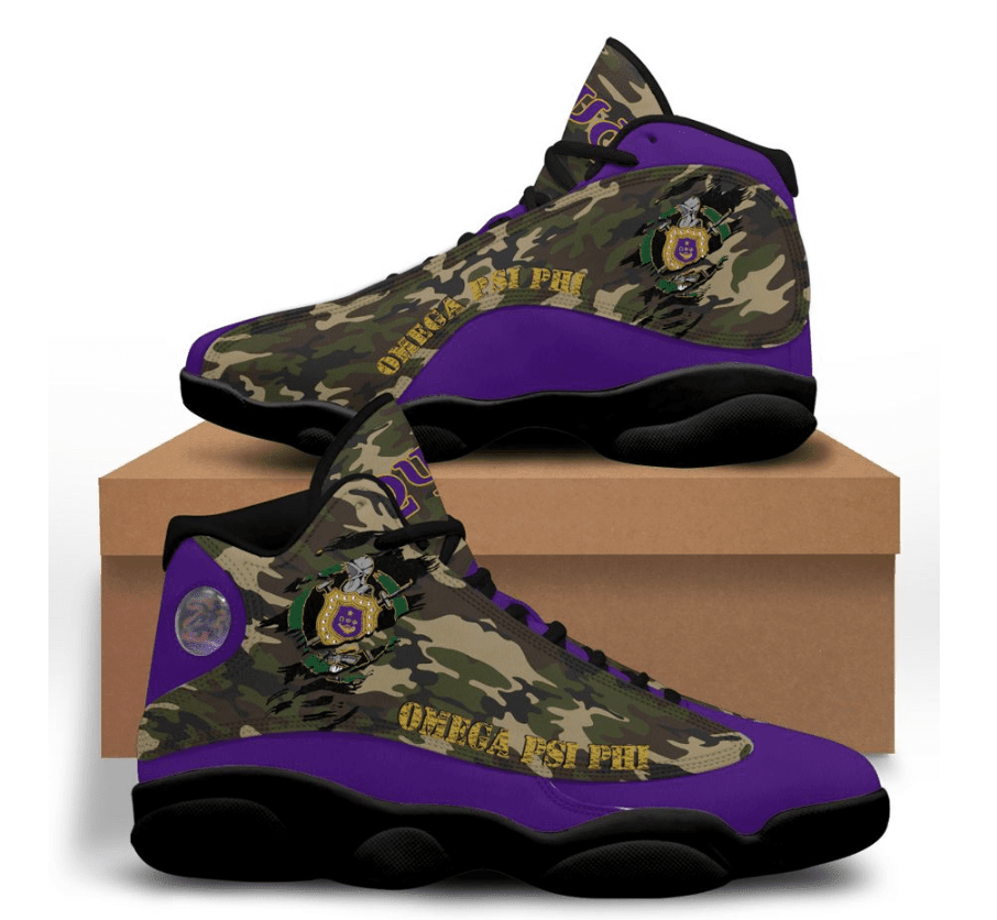Omega Psi Phi Sneakers J.13 | Africazone.store - Love The World