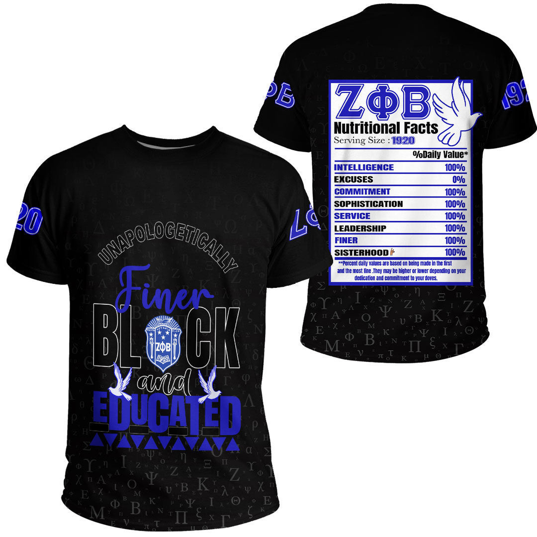 GetteeStore Clothing - Zeta Phi Beta T-shirt A35