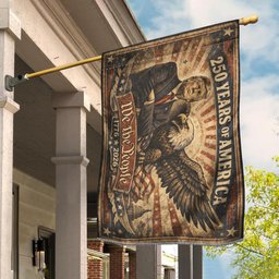 American 250 Years Flag | 1776-2026 Flag With Trump & American Eagle Vintage Style We The People T5