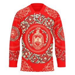 Delta Sigma Theta Sorority Hockey Jersey A35