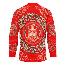 Delta Sigma Theta Sorority Hockey Jersey A35