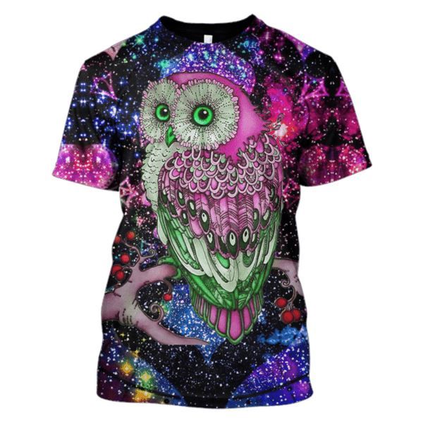 Flowermoonz Owl Hoodies -T-Shirt Apparel