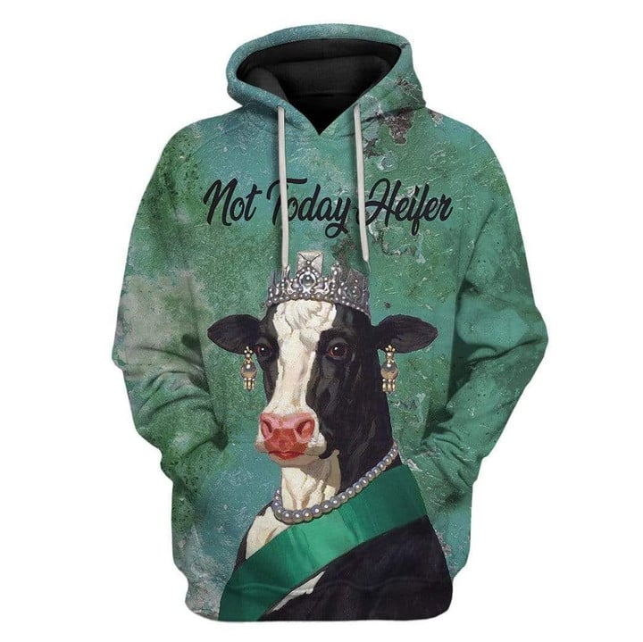 Flowermoonz Custom T-shirt - Hoodies Not Today Heifer