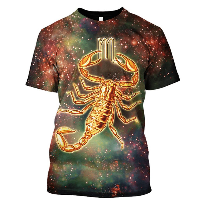 Flowermoonz Zodiac Scorpius Hoodies - T-Shirts Apparel
