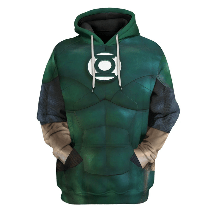 Flowermoonz 3D The Green Lantern Custom Hoodie Apparel
